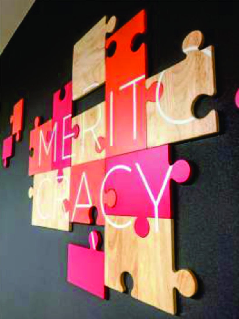 Avendus Capital — Meritocracy values wall · Detail