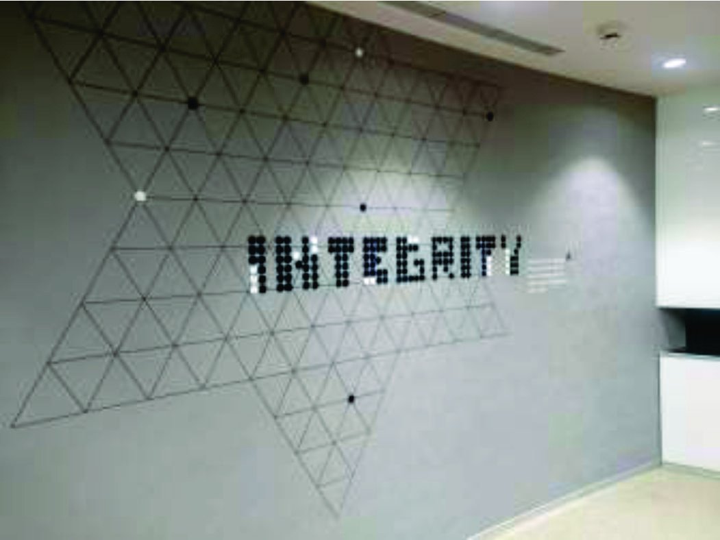 Avendus Capital — Meritocracy values wall · Detail