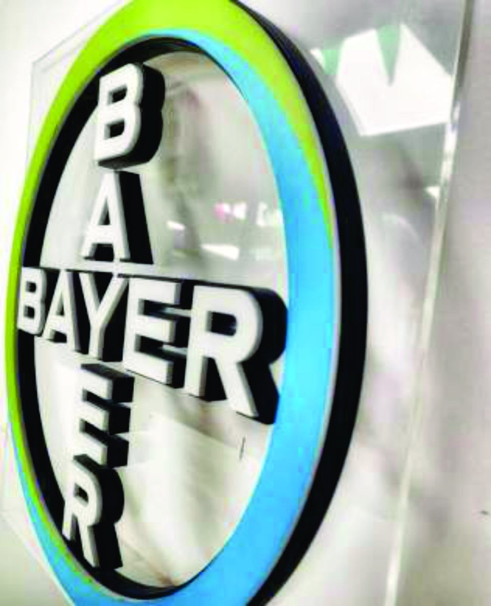Bayer · Monsanto — Reception · Brand wall
