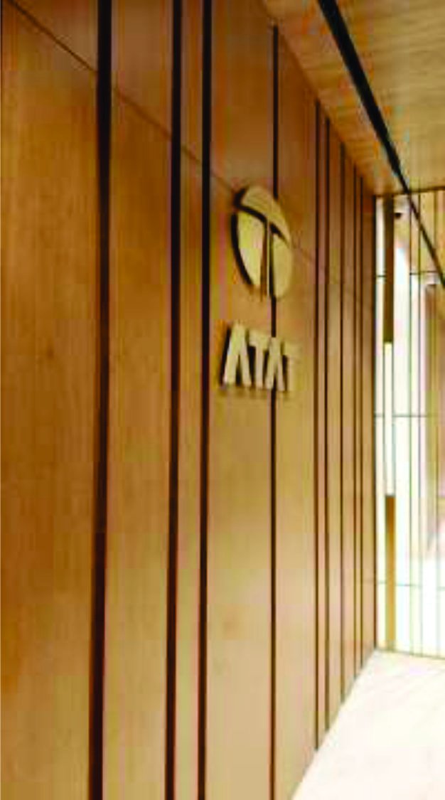 Bombay House — Brass identification · Detail