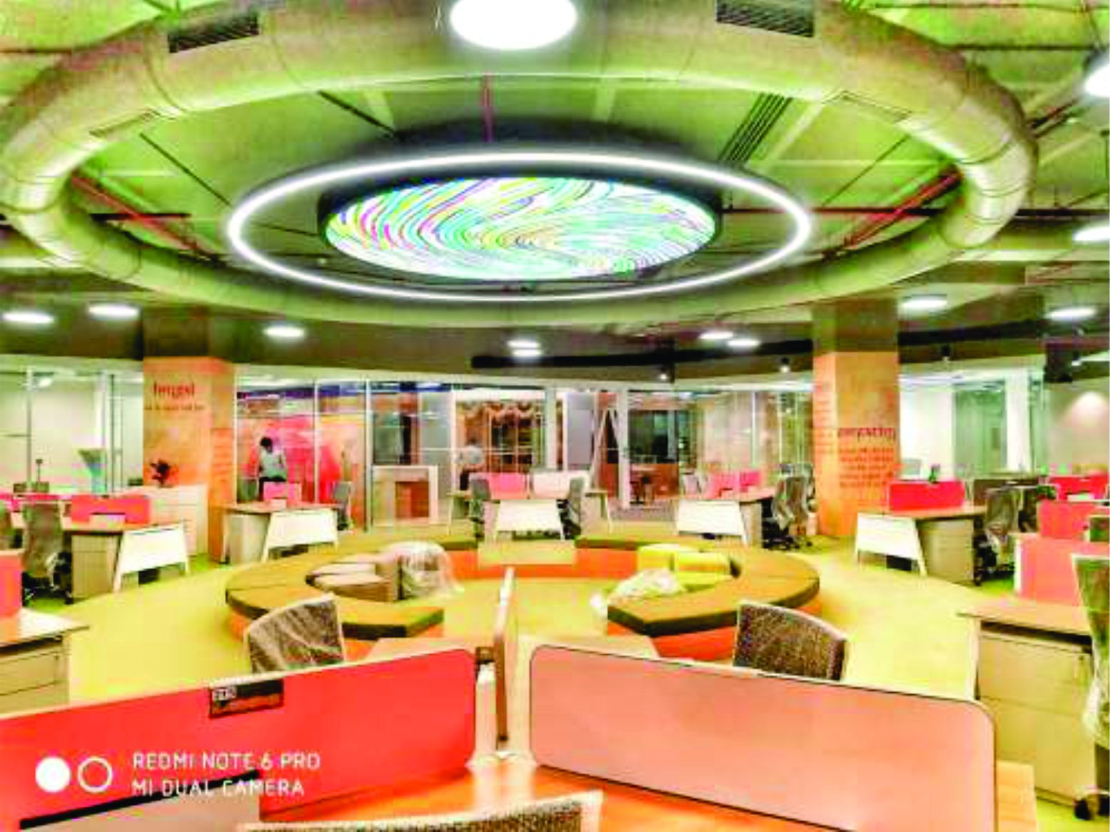 FINO Payments Bank — Workplace EGD · Wall graphics · Signage